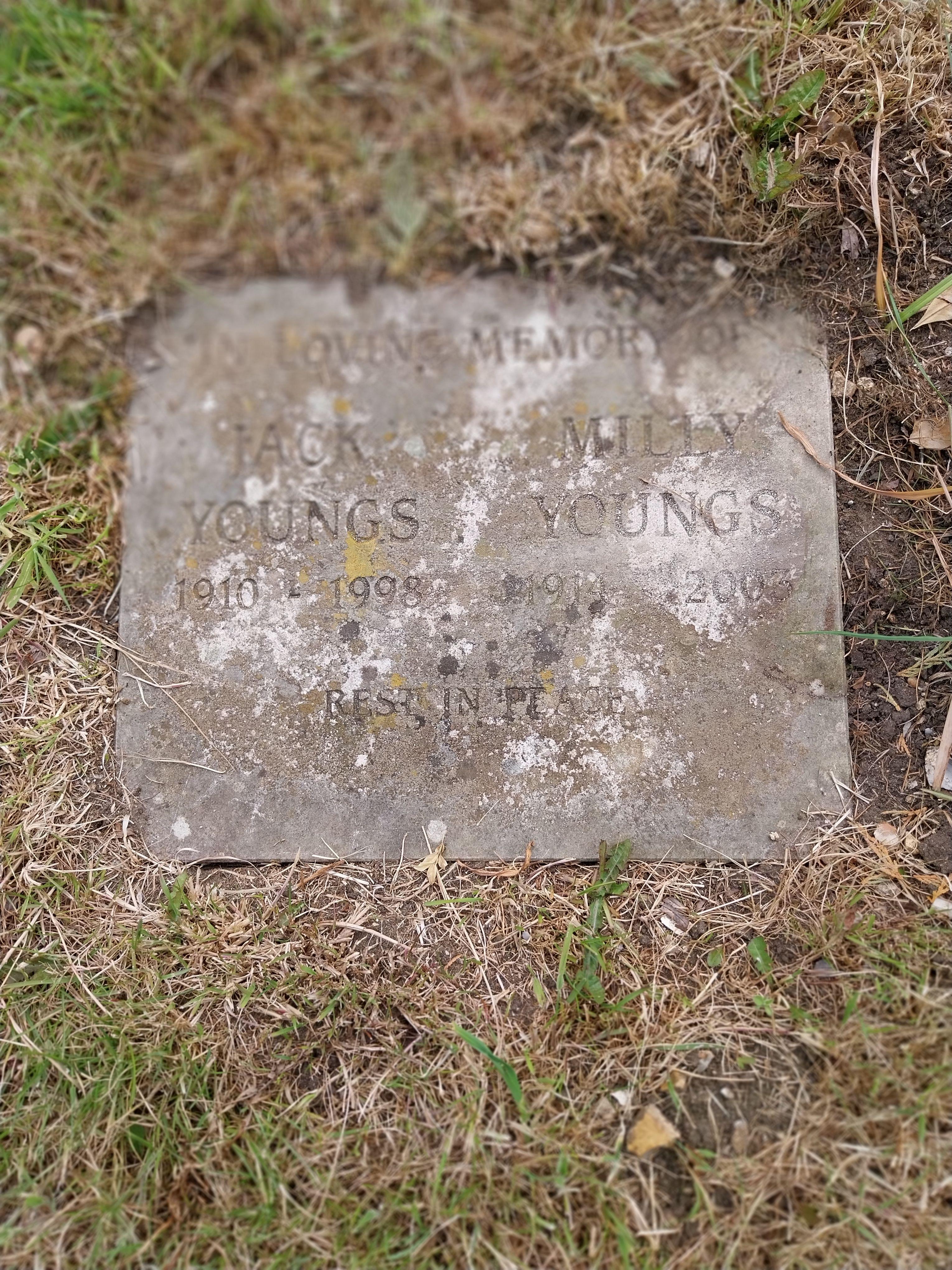 Grave image for YOUNGS, Jack