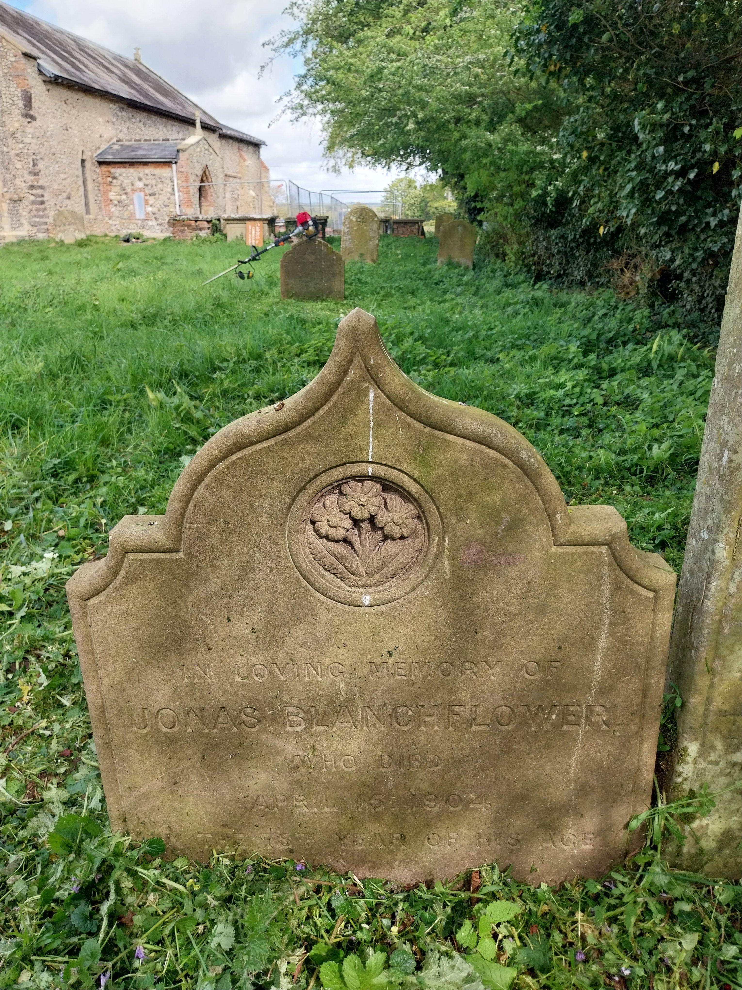 Grave image for BLANCHFLOWER, Jonas