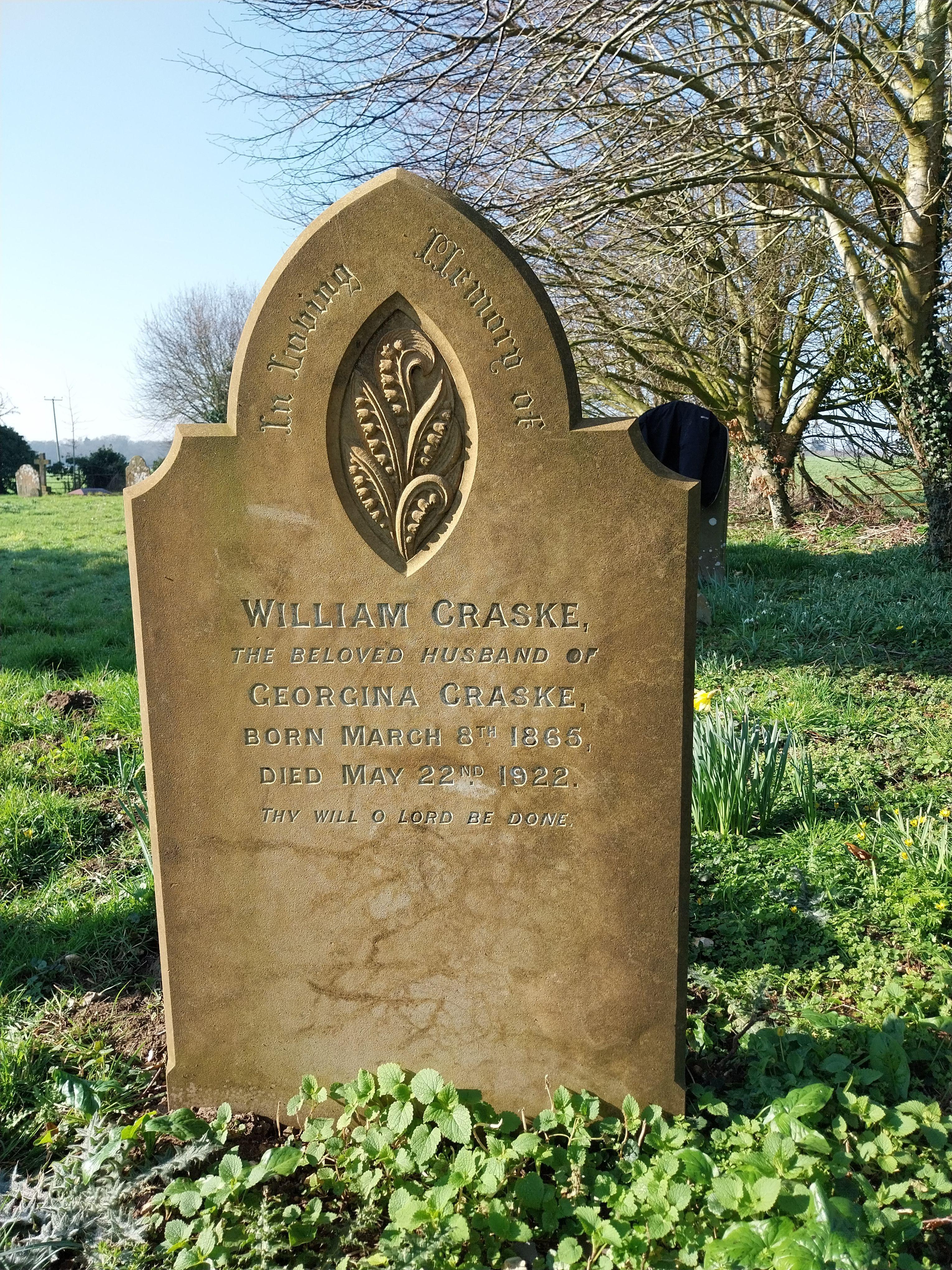 Grave image for CRASKE, William