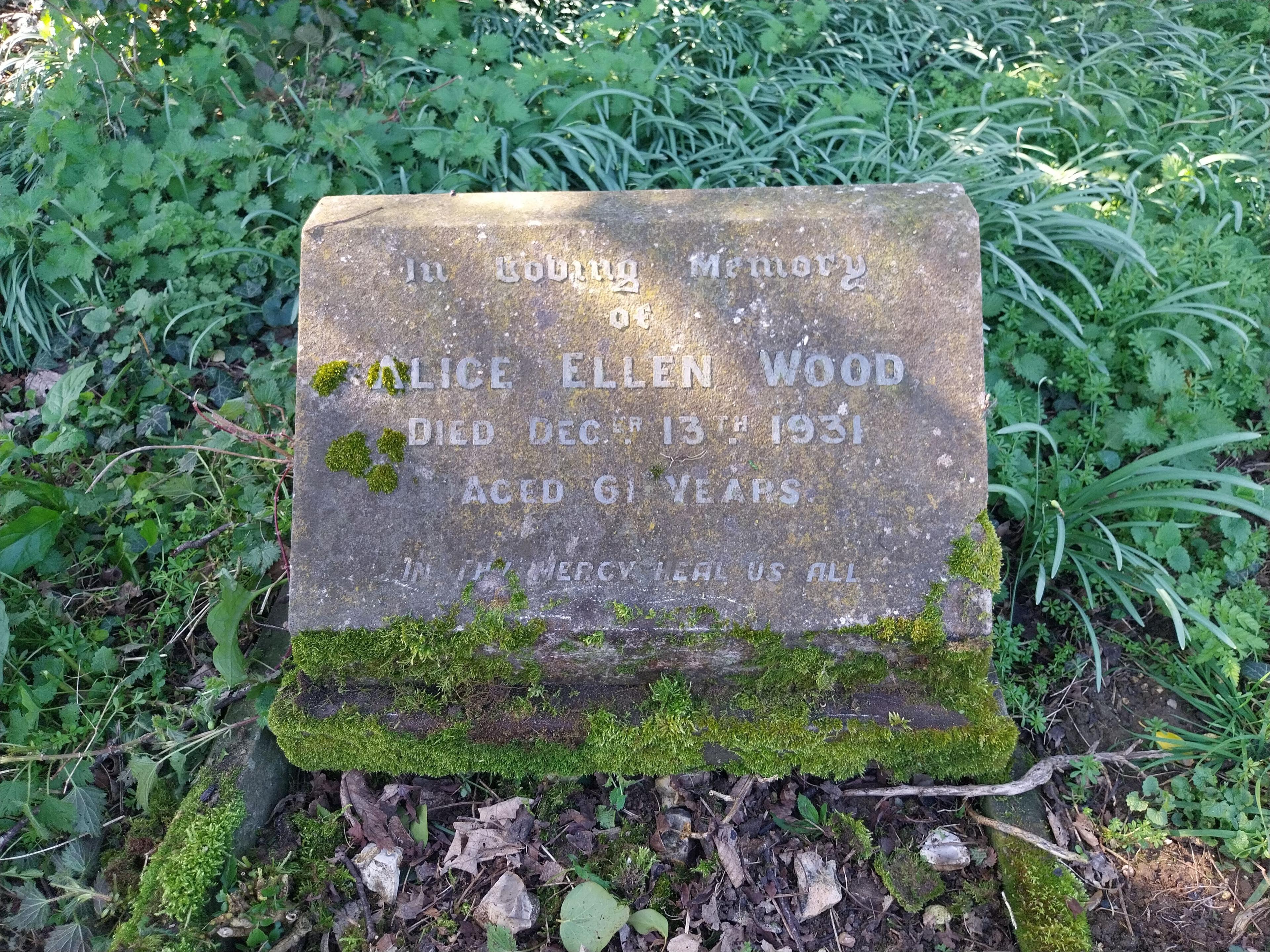 Grave image for WOOD, Alice Ellen