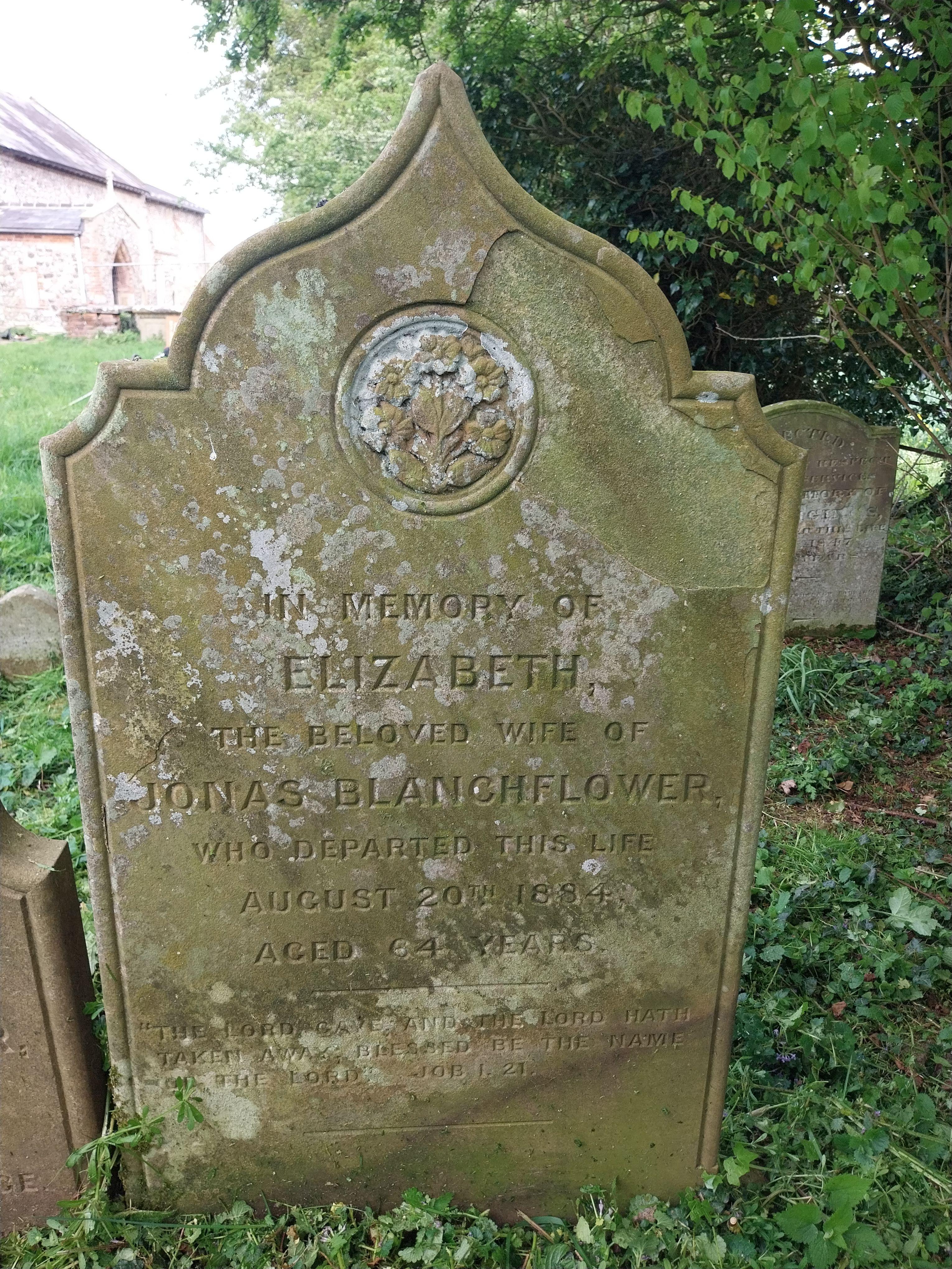 Grave image for BLANCHFLOWER, Elizabeth