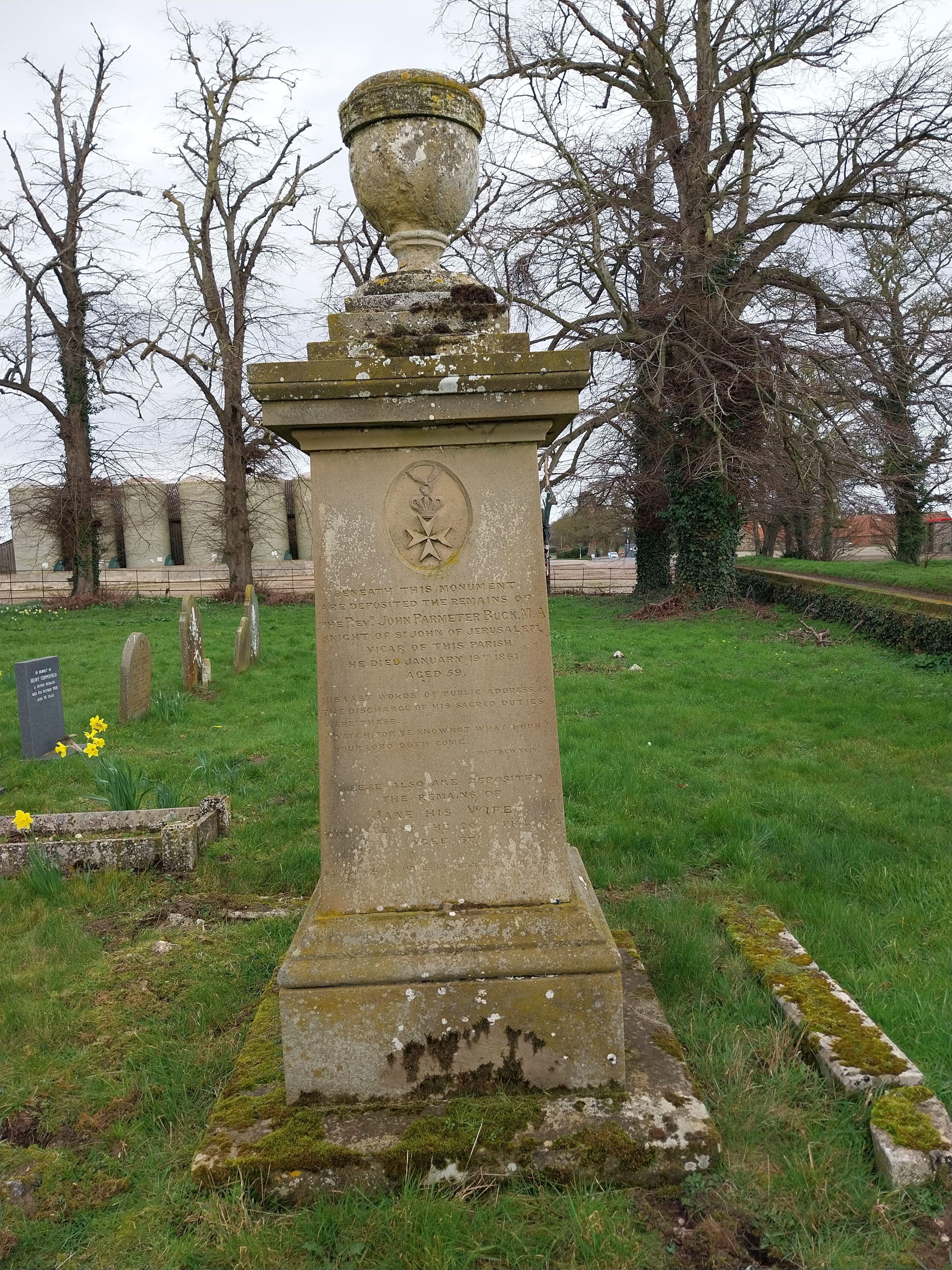 Grave image for BUCK, John Parmeter