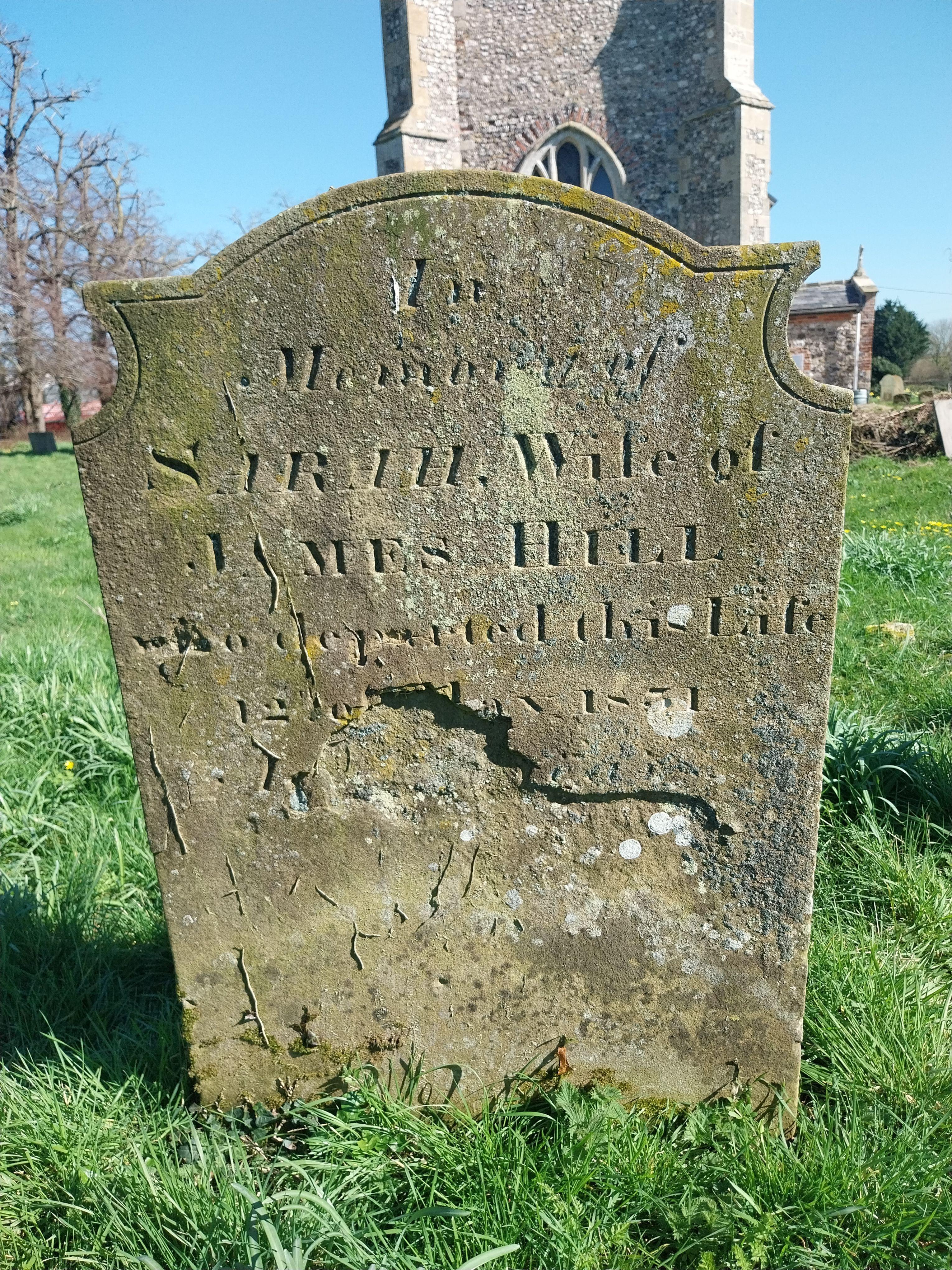 Grave image for HILL, Sarah