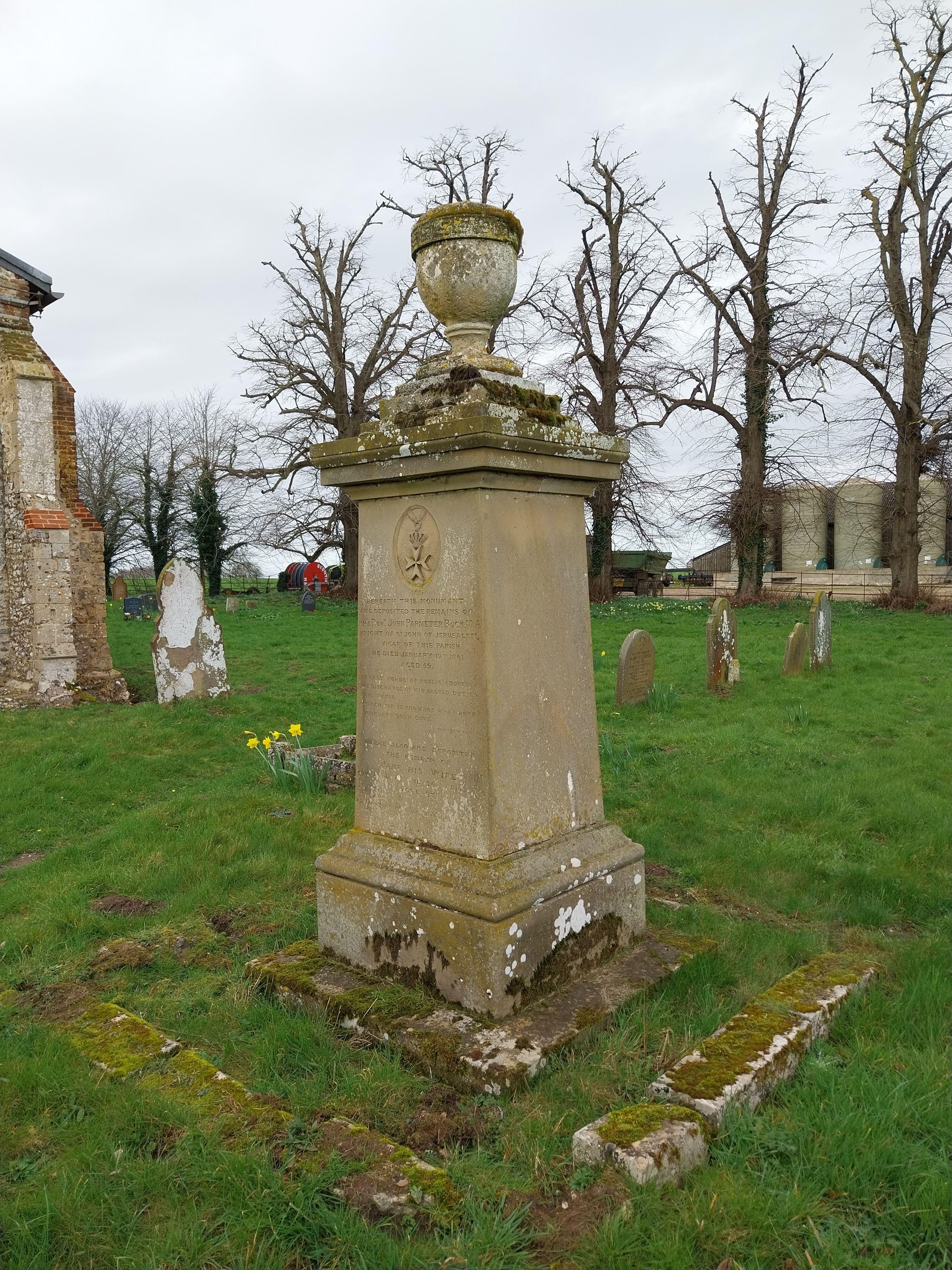 Grave image for BUCK, John Parmeter