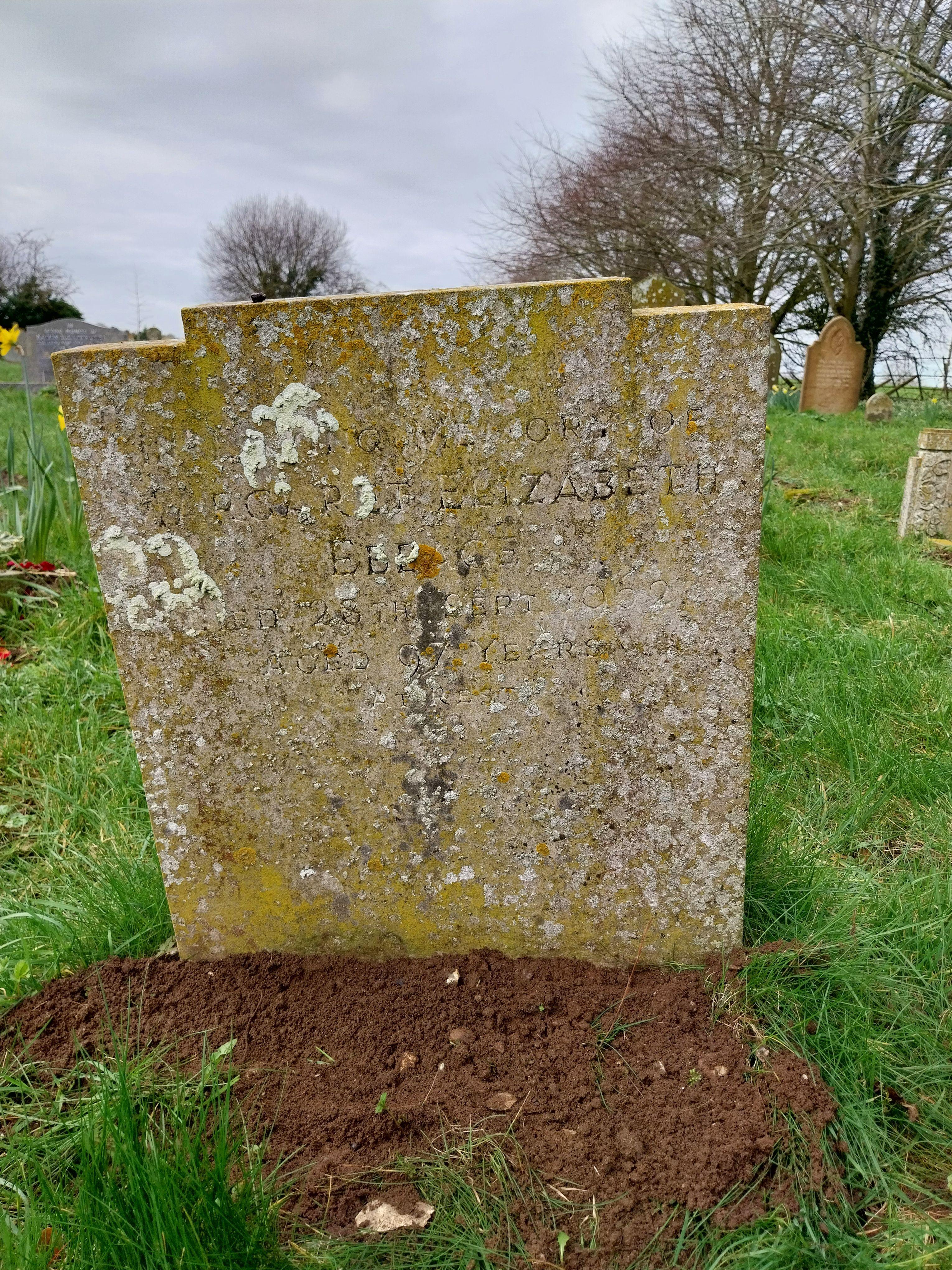 Grave image for EBBAGE, Margaret Elizabeth