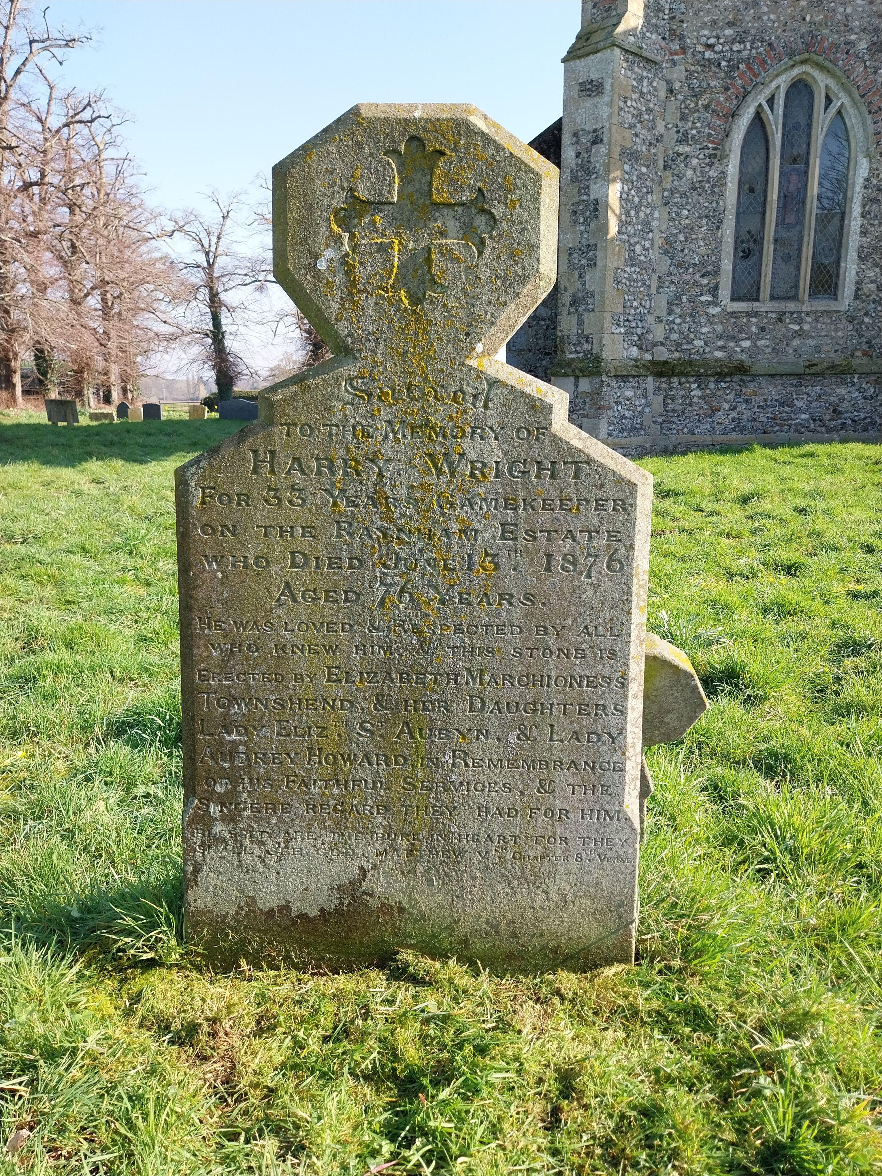 Grave image for WRIGHT, Henry (Harry)