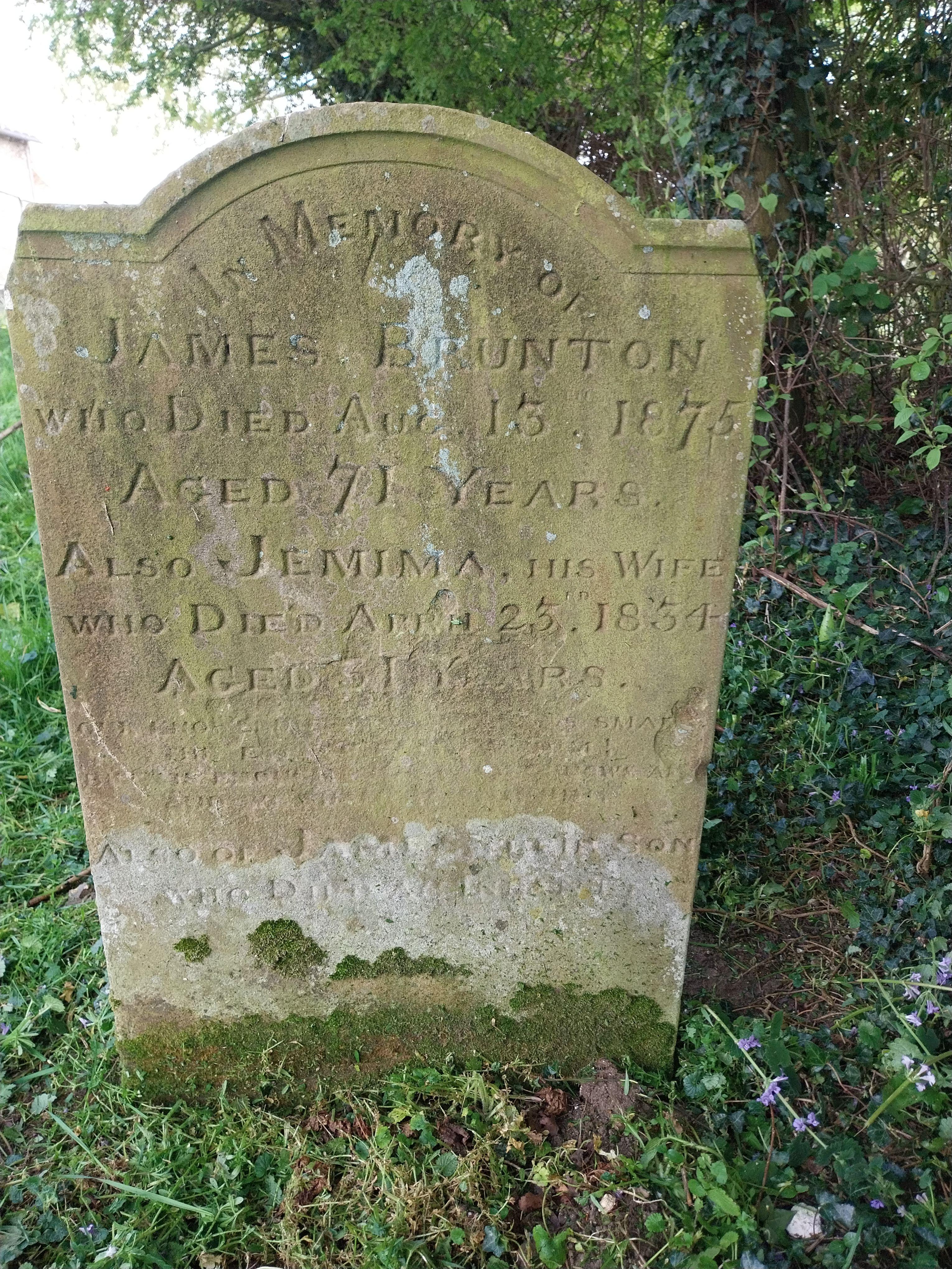 Grave image for BRUNTON, James