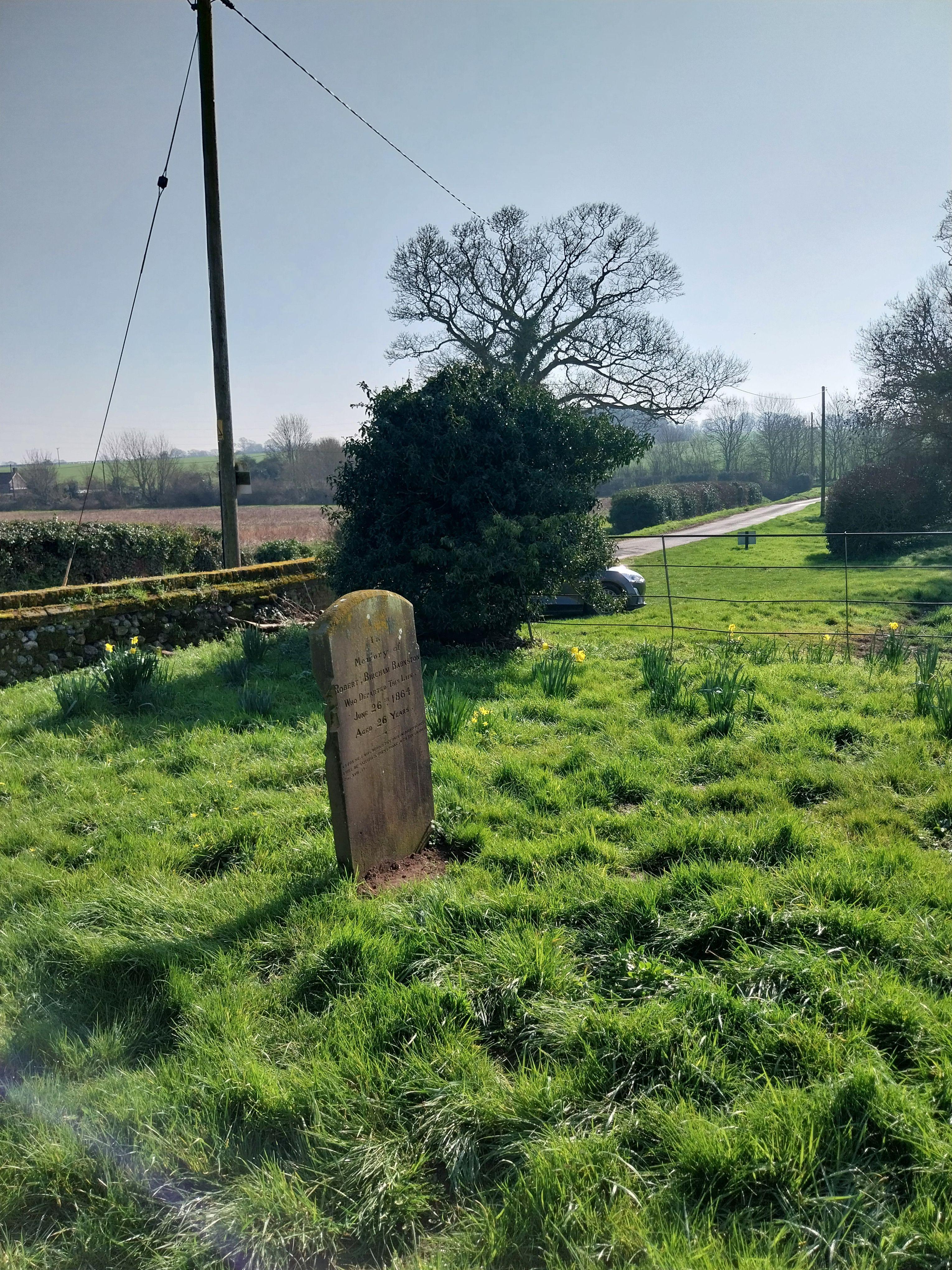 Grave image for BARNSTON, Robert Bircham