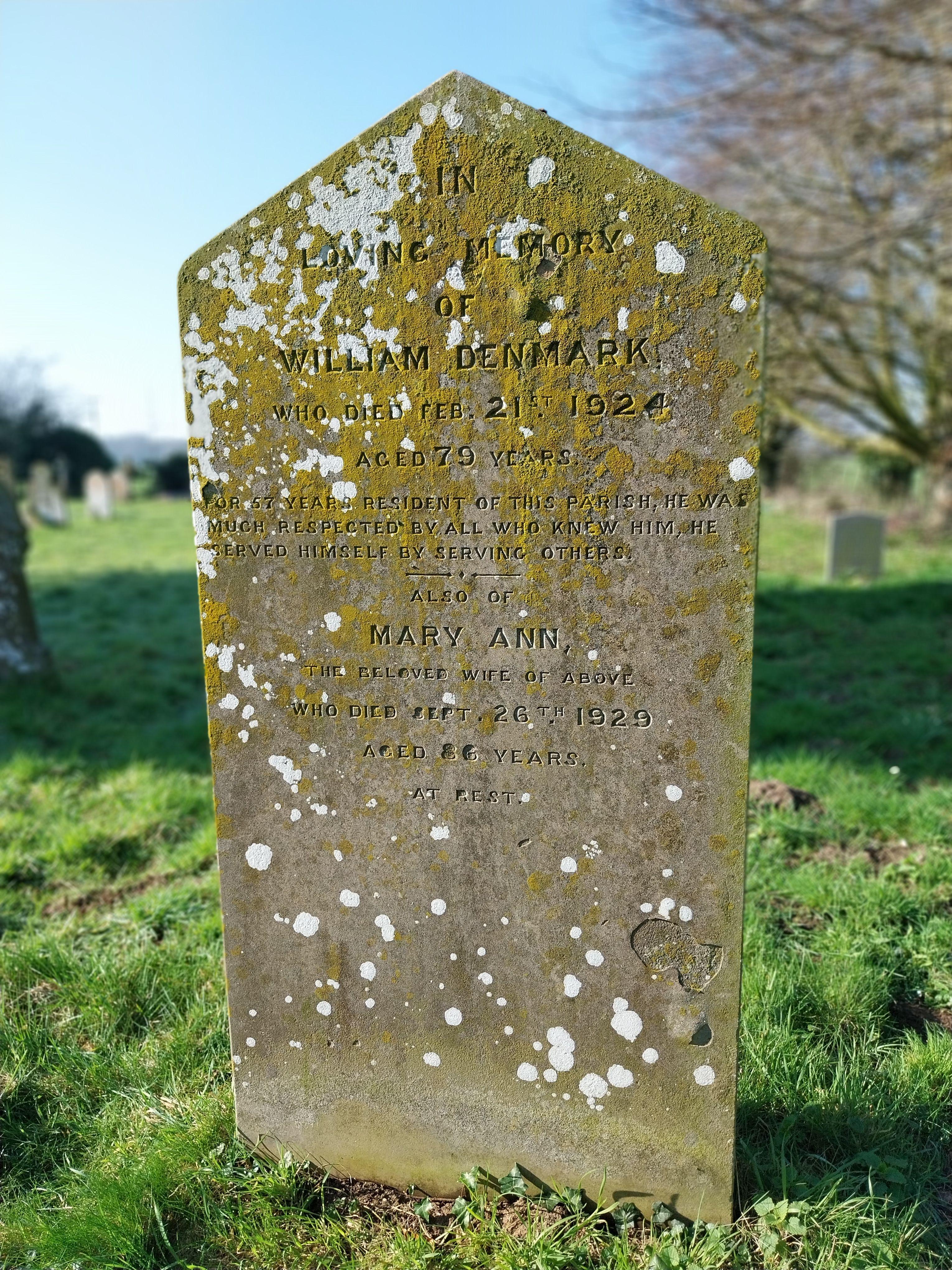 Grave image for DENMARK, William