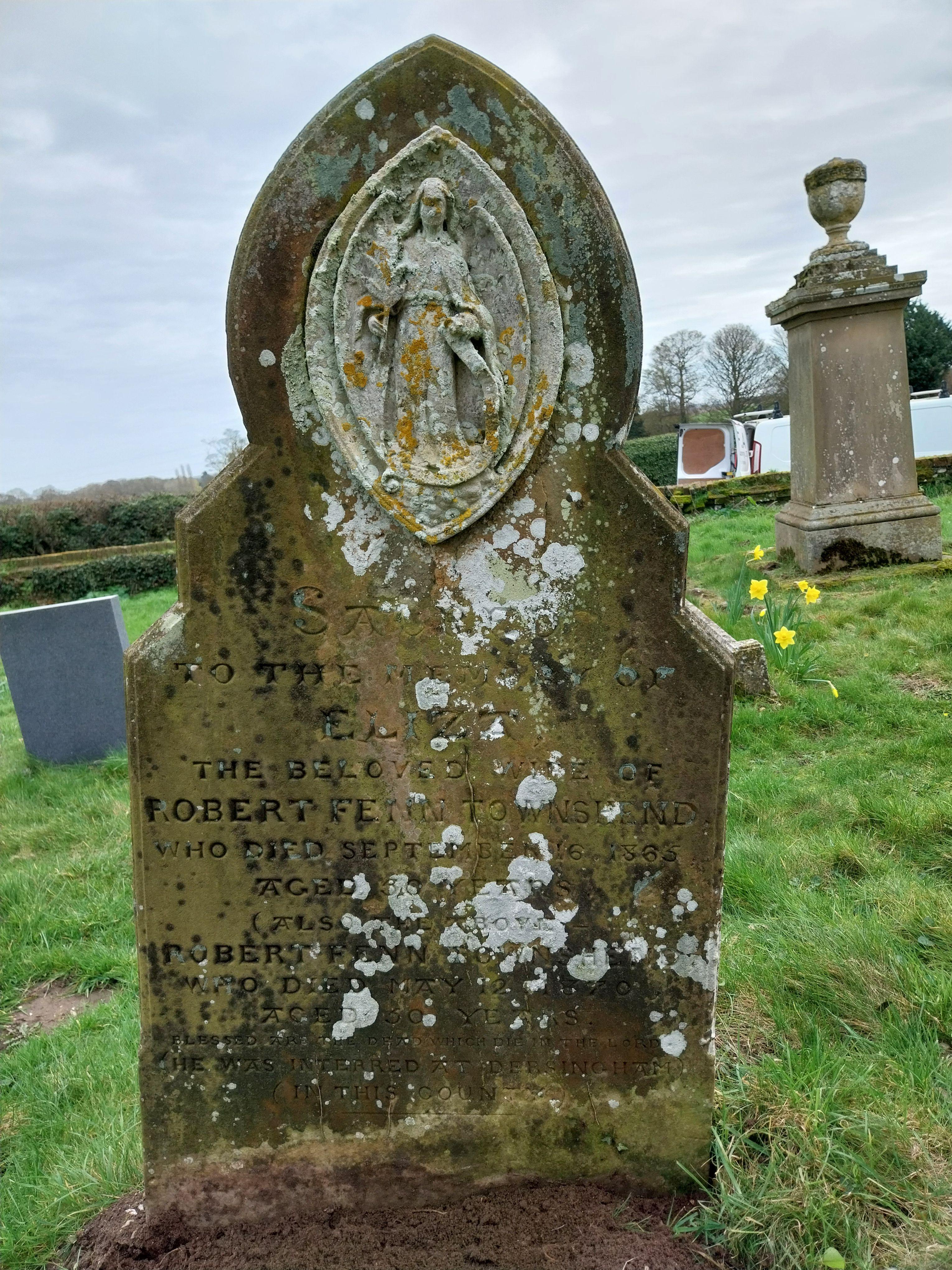 Grave image for TOWNSHEND, Eliza