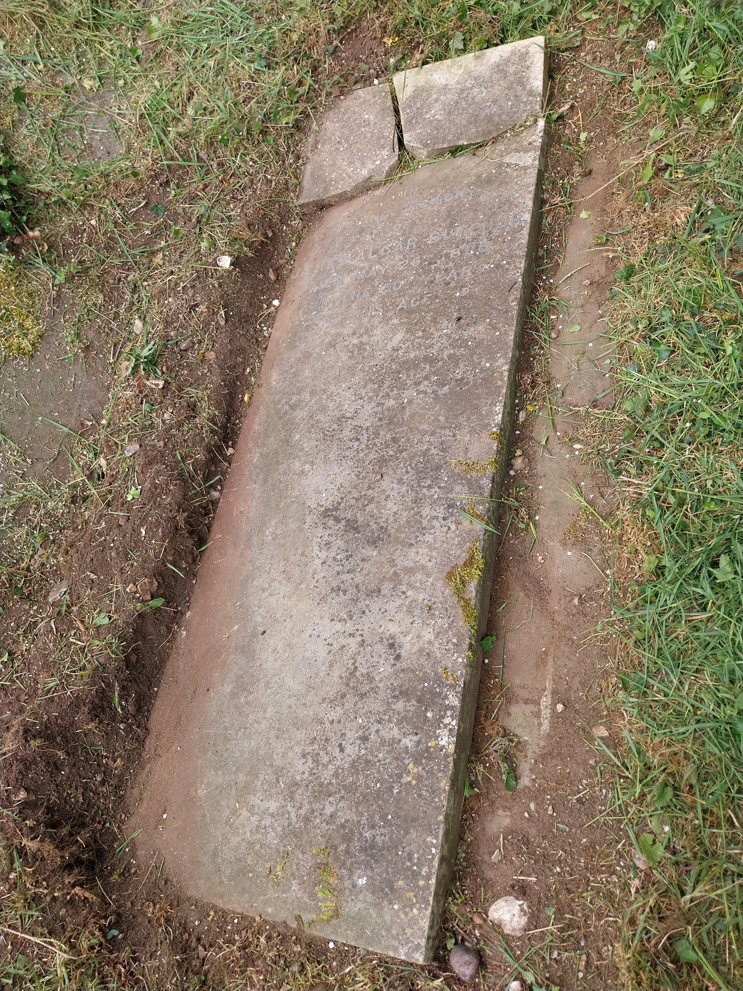 Grave image for BUTCHER, James Algar
