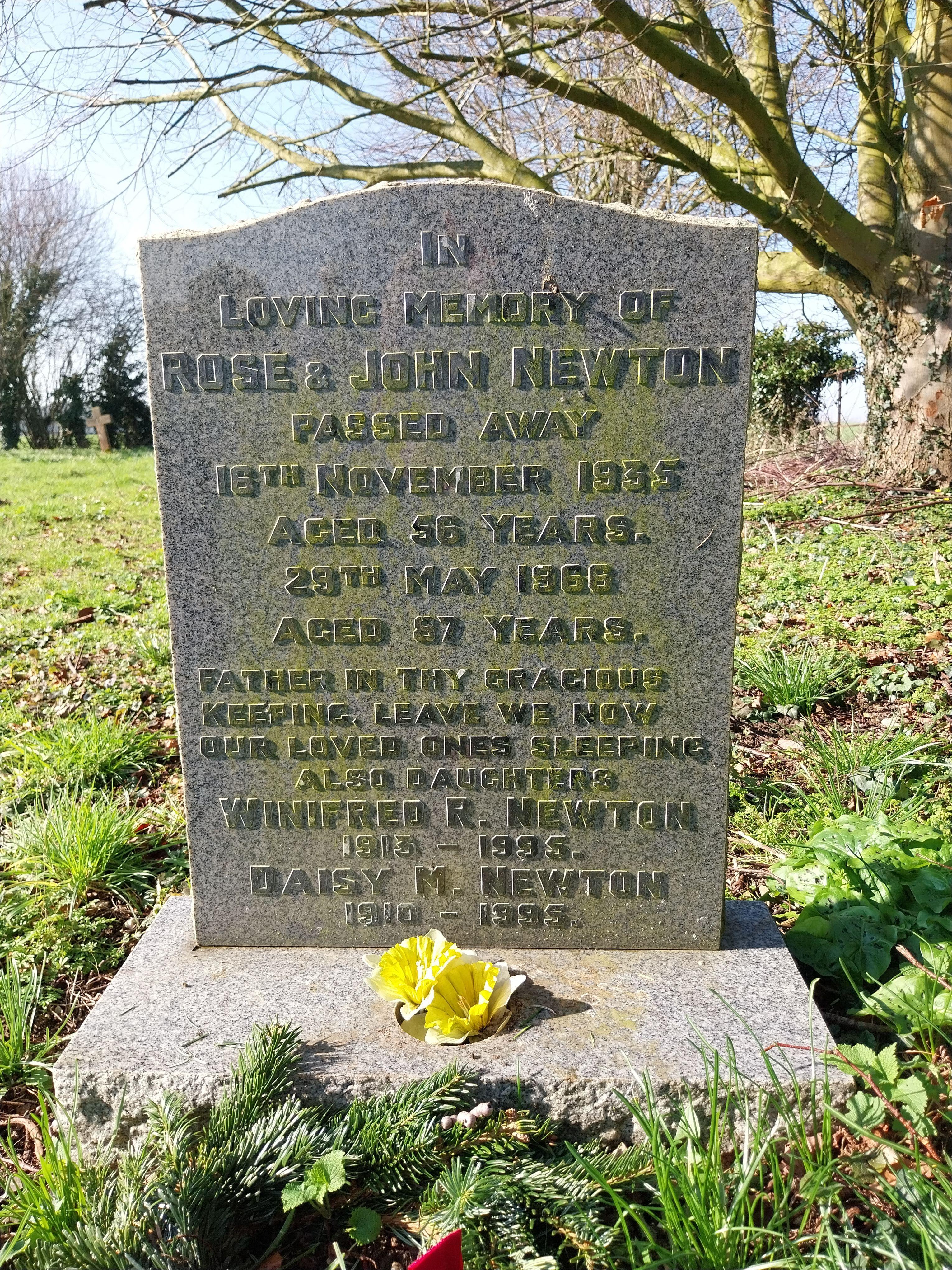 Grave image for NEWTON, Rose