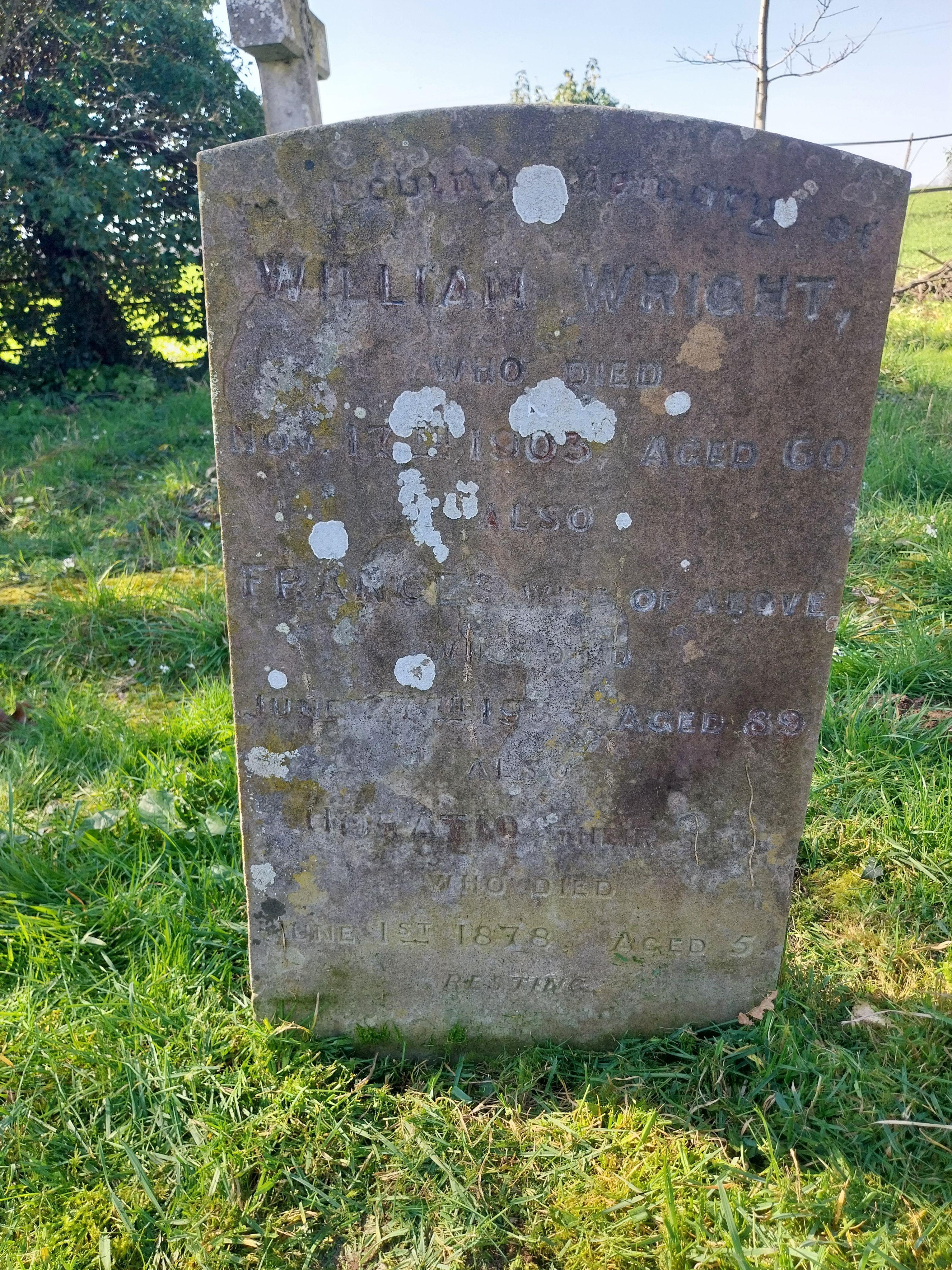 Grave image for WRIGHT, William